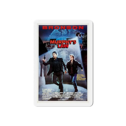 MURPHY'S LAW 1986 Movie Poster - Refrigerator Magnet - The Sticker Space