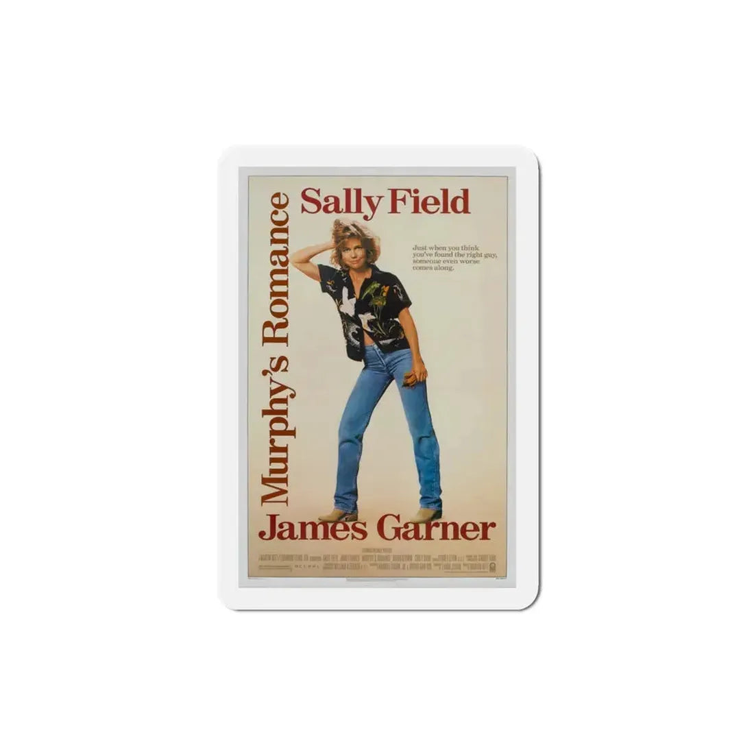 Murphy's Romance 1985 Movie Poster Refrigerator Magnet 3 Inch - The Sticker Space
