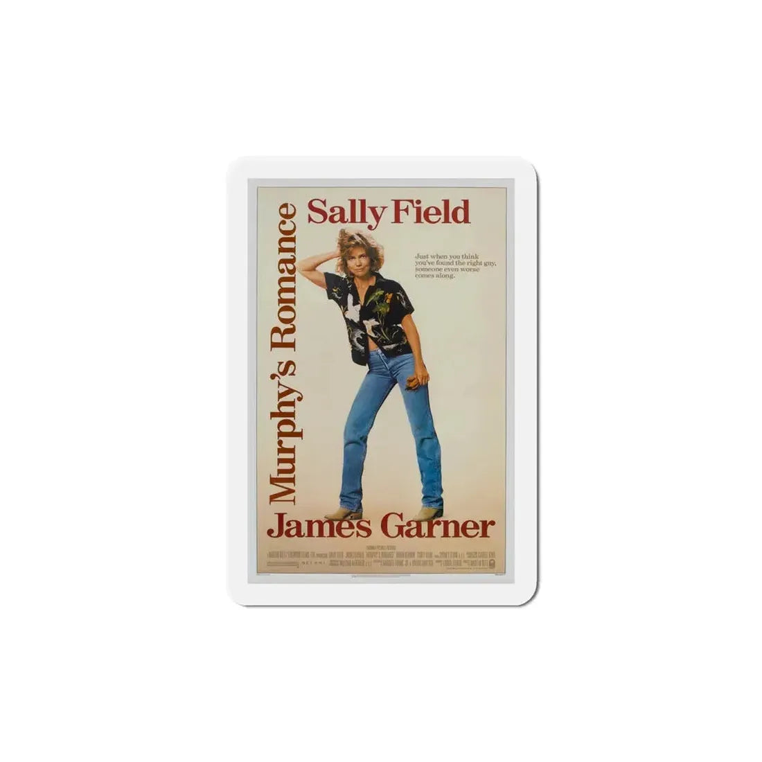 Murphy's Romance 1985 Movie Poster Refrigerator Magnet 6 Inch - The Sticker Space