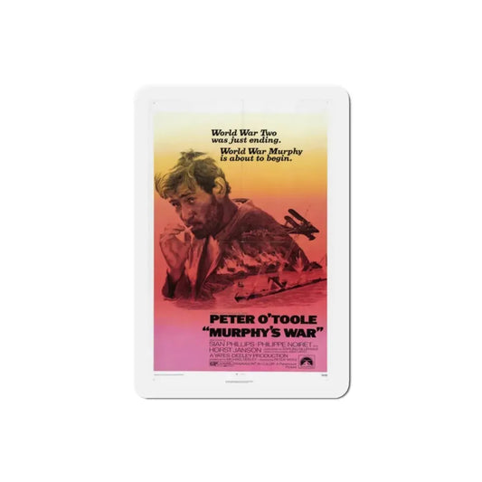 Murphy's War 1971 Movie Poster Refrigerator Magnet 2 Inch - The Sticker Space