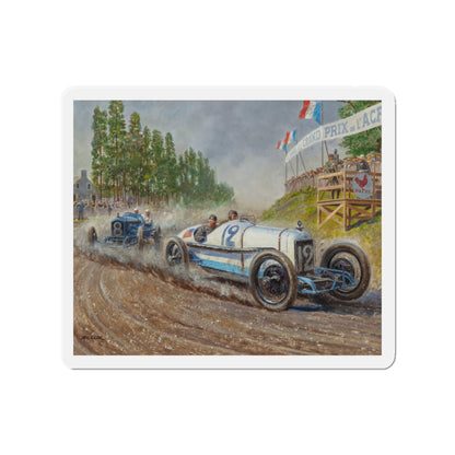 Murphy Winds Grand Prix (Magazine Illustration) Refrigerator Magnet-2" x 2"-The Sticker Space