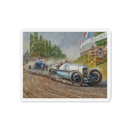 Murphy Winds Grand Prix (Magazine Illustration) Refrigerator Magnet - The Sticker Space