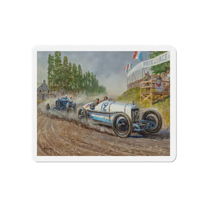 Murphy Winds Grand Prix (Magazine Illustration) Refrigerator Magnet - The Sticker Space
