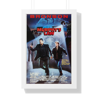 MURPHY'S LAW 1986 - Framed Movie Poster-16″ x 24″-The Sticker Space