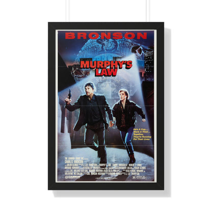 MURPHY'S LAW 1986 - Framed Movie Poster-20" x 30"-The Sticker Space