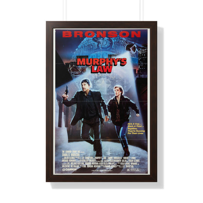 MURPHY'S LAW 1986 - Framed Movie Poster-20" x 30"-The Sticker Space