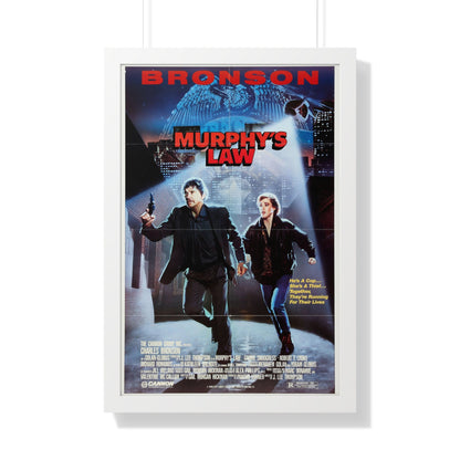 MURPHY'S LAW 1986 - Framed Movie Poster-20" x 30"-The Sticker Space