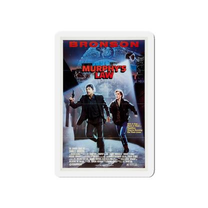 MURPHY'S LAW 1986 Movie Poster - Refrigerator Magnet-3" x 3"-The Sticker Space