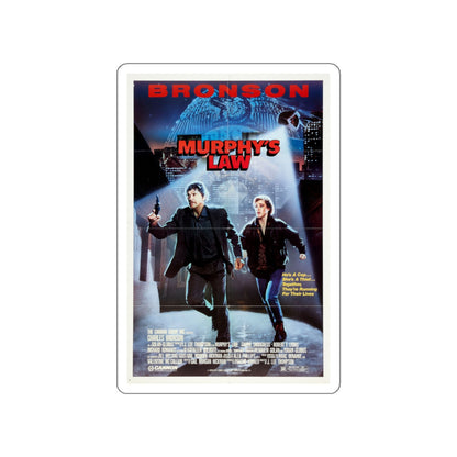 MURPHY'S LAW 1986 Movie Poster STICKER Vinyl Die-Cut Decal-3 Inch-The Sticker Space