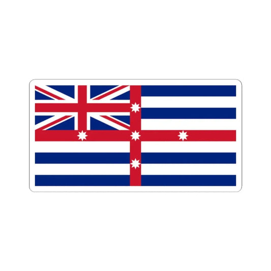 Murray River Flag Combined (Australia) STICKER Vinyl Kiss-Cut Decal 2 Inch White - The Sticker Space