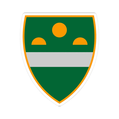 MurskaSobotaGrb (Slovenia) (Coat of Arms) STICKER Vinyl Kiss-Cut Decal 3 Inch White - The Sticker Space