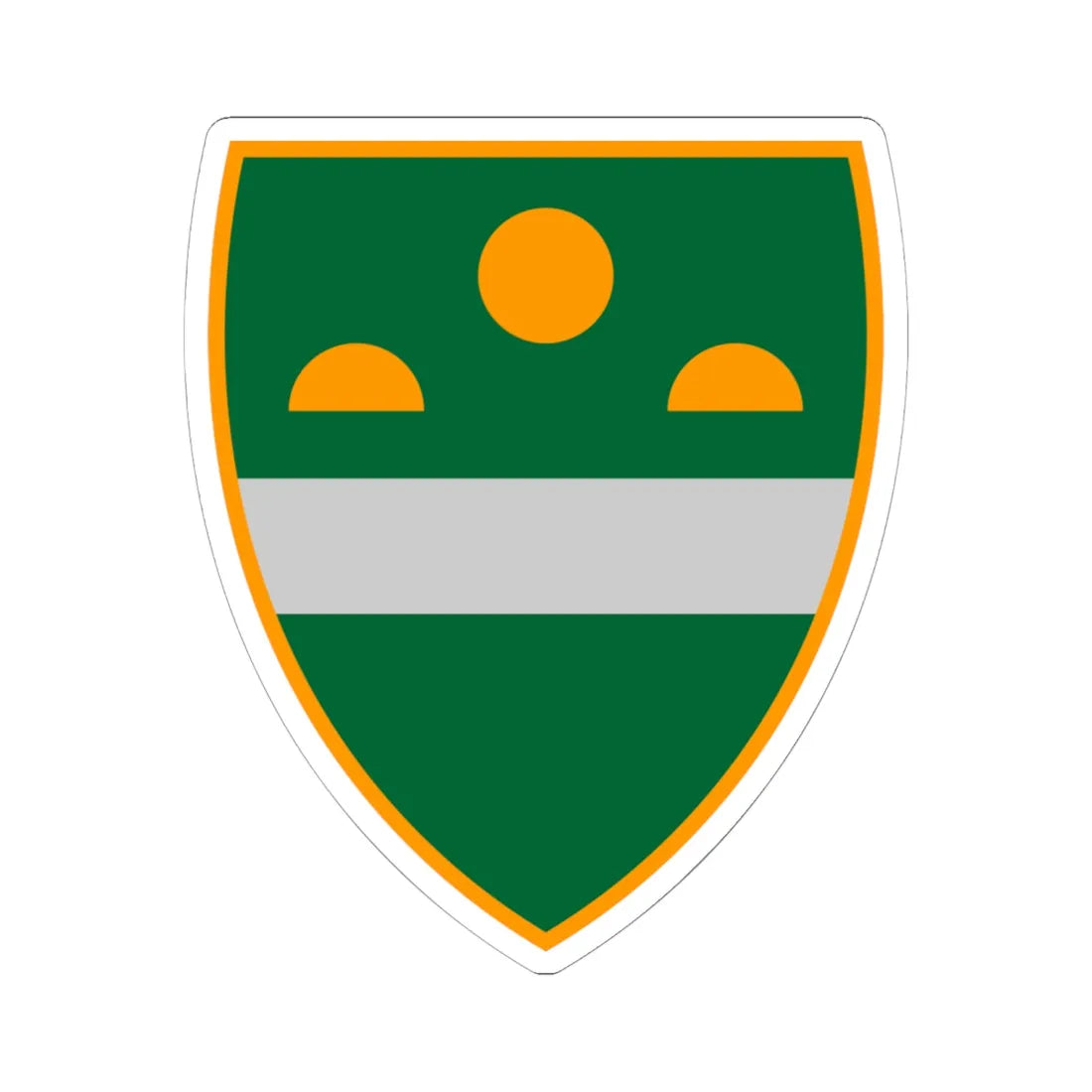 MurskaSobotaGrb (Slovenia) (Coat of Arms) STICKER Vinyl Kiss-Cut Decal 6 Inch White - The Sticker Space