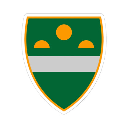 MurskaSobotaGrb (Slovenia) (Coat of Arms) STICKER Vinyl Kiss-Cut Decal 6 Inch White - The Sticker Space