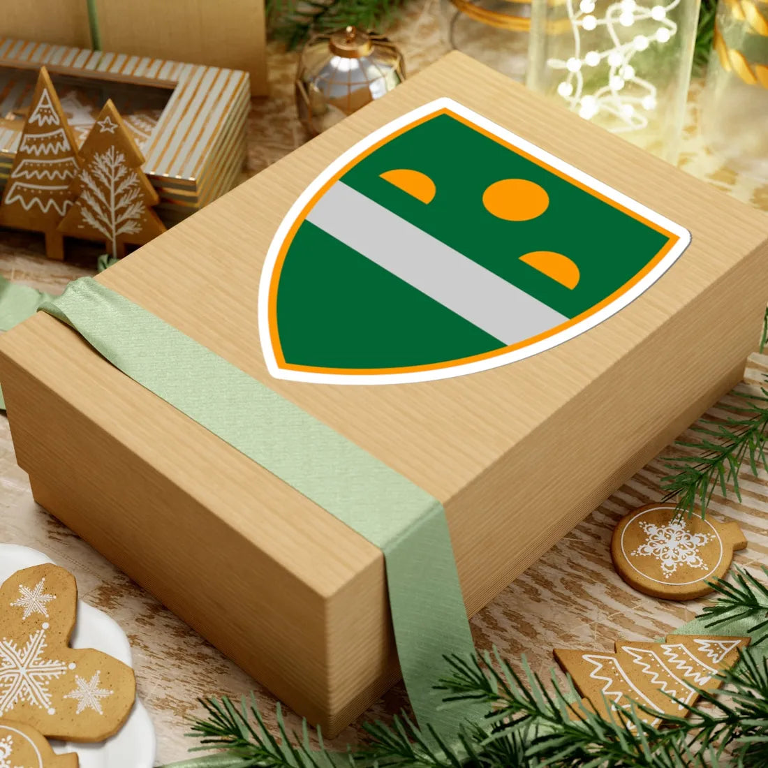 MurskaSobotaGrb (Slovenia) (Coat of Arms) STICKER Vinyl Kiss-Cut Decal - The Sticker Space