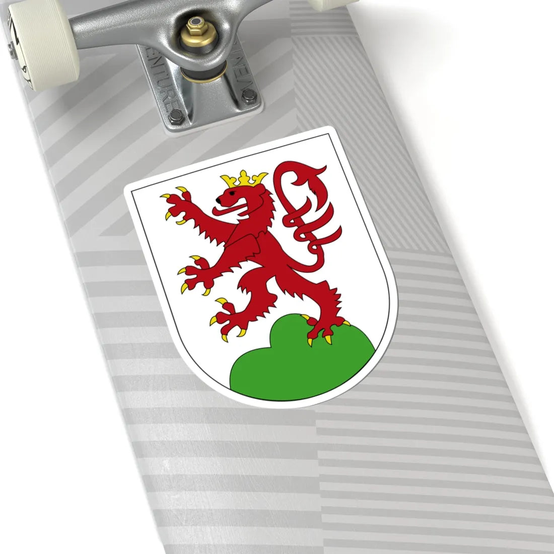 Murten-coat of arms (Switzerland) (Coat of Arms) STICKER Vinyl Kiss-Cut Decal - The Sticker Space