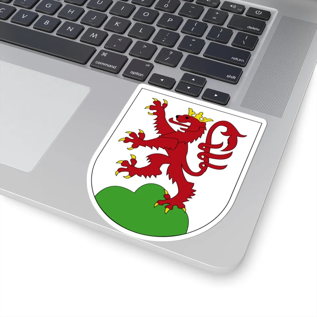 Murten-coat of arms (Switzerland) (Coat of Arms) STICKER Vinyl Kiss-Cut Decal - The Sticker Space