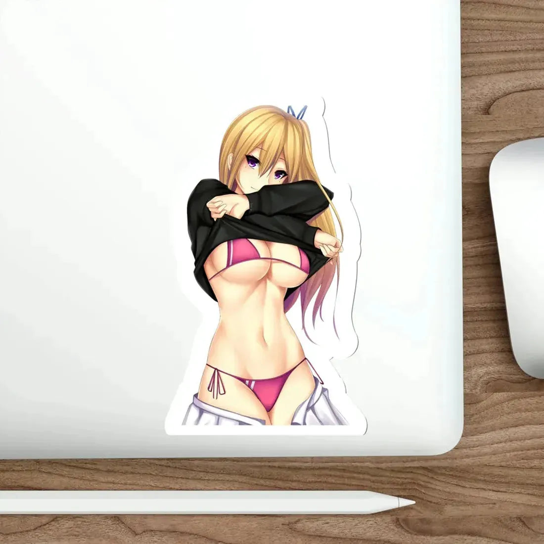 Musaigen no Phantom World - Mai Kawakami v5 (Anime/Ecchi/Waifu) STICKER Vinyl Die-Cut Decal - The Sticker Space