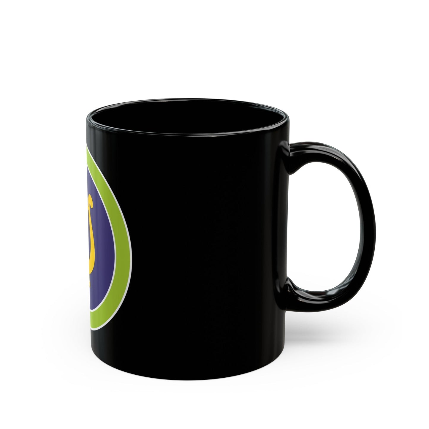 Music (Boy Scout Merit Badge) Black Coffee Mug-The Sticker Space