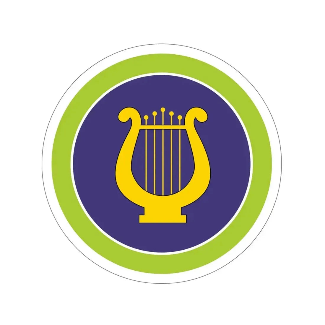 Music (Boy Scouts Merit Badge) STICKER Vinyl Die-Cut Decal - The Sticker Space