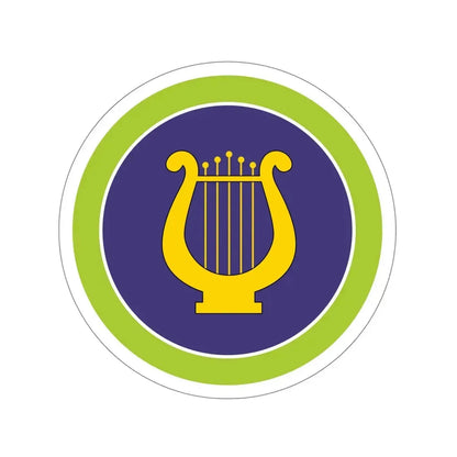 Music (Boy Scouts Merit Badge) STICKER Vinyl Die-Cut Decal - The Sticker Space