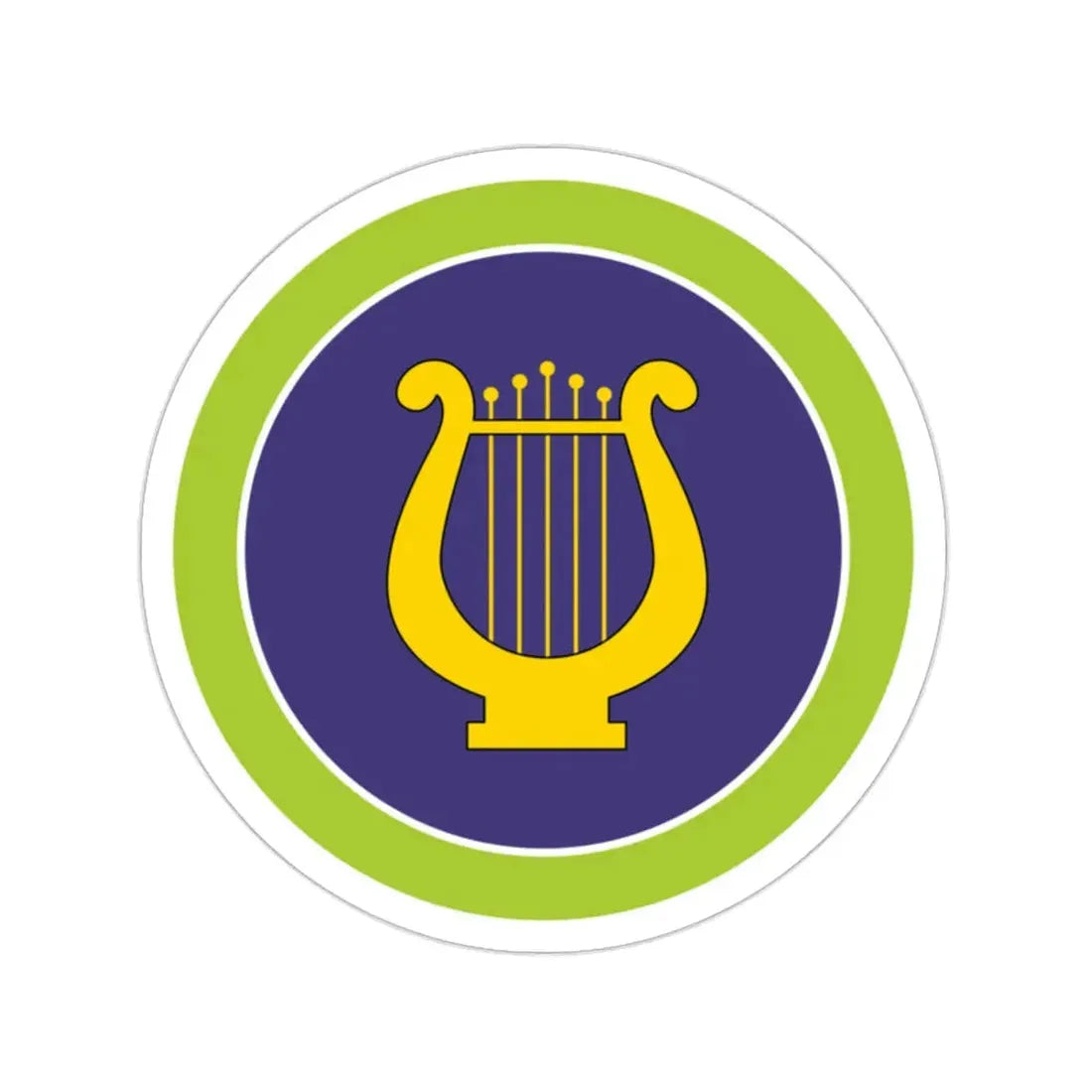 Music (Boy Scouts Merit Badge) STICKER Vinyl Die-Cut Decal - The Sticker Space