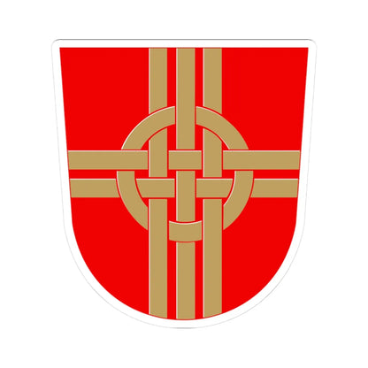 Mustasaari vaakuna (Finland) (Coat of Arms) STICKER Vinyl Kiss-Cut Decal 3 Inch White - The Sticker Space