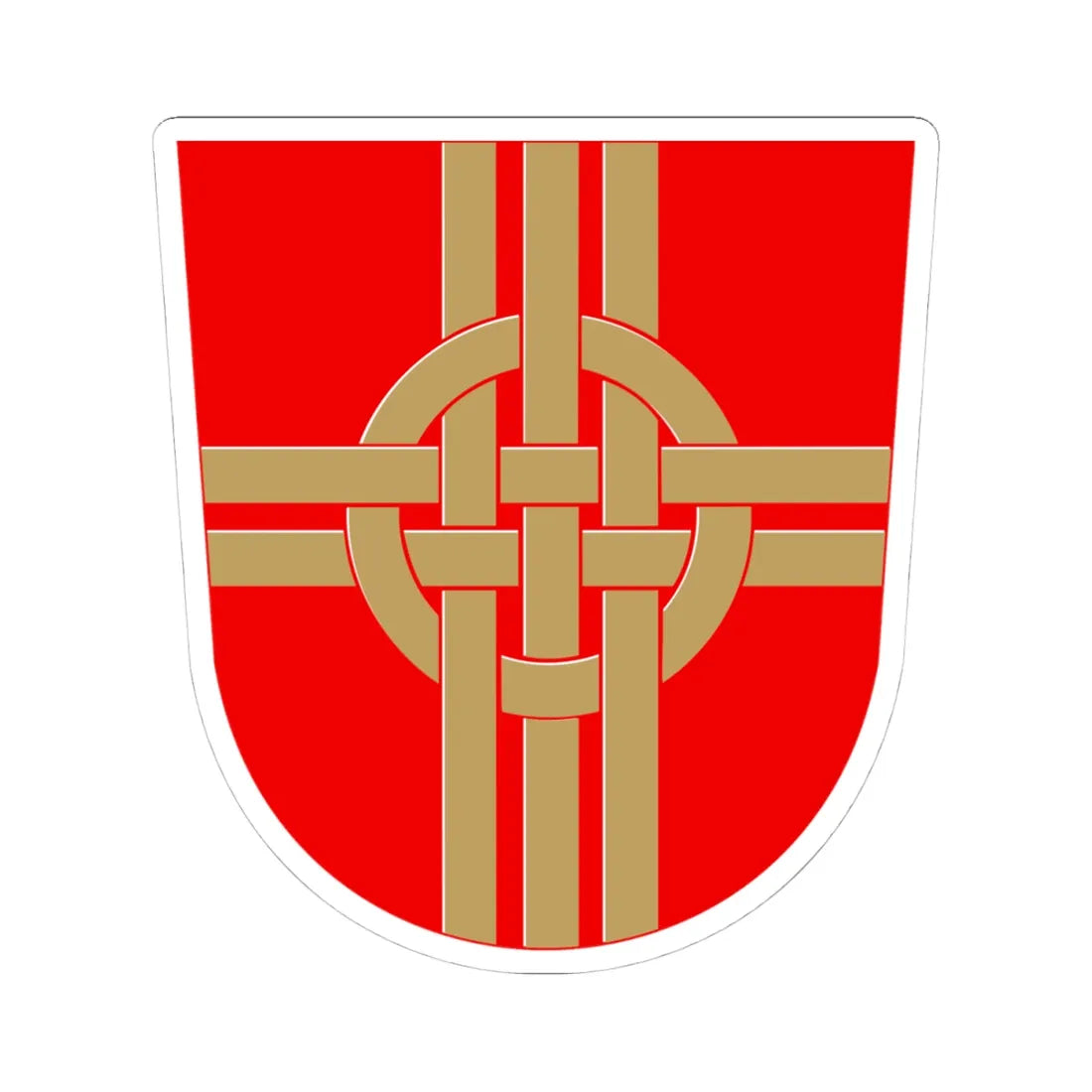 Mustasaari vaakuna (Finland) (Coat of Arms) STICKER Vinyl Kiss-Cut Decal 4 Inch White - The Sticker Space