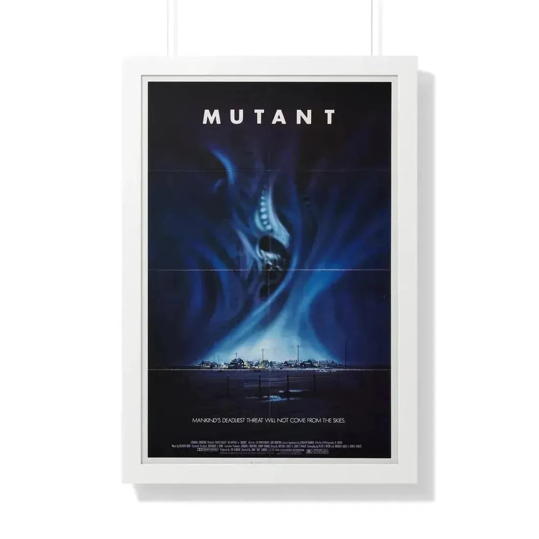 MUTANT 1984 - Framed Movie Poster 20" x 30" White - The Sticker Space