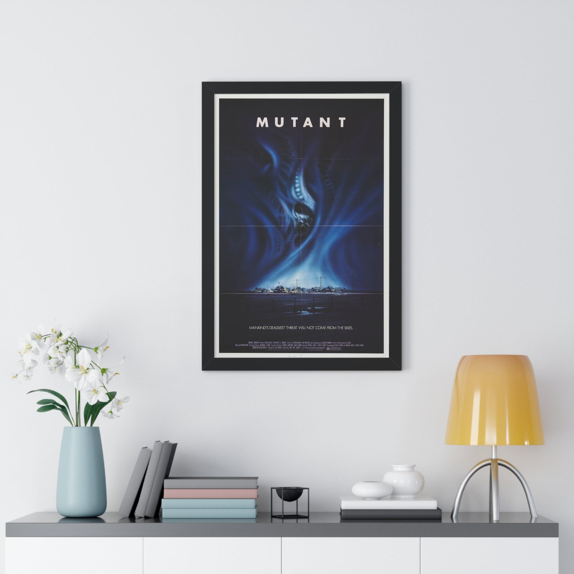 MUTANT 1984 - Framed Movie Poster-The Sticker Space