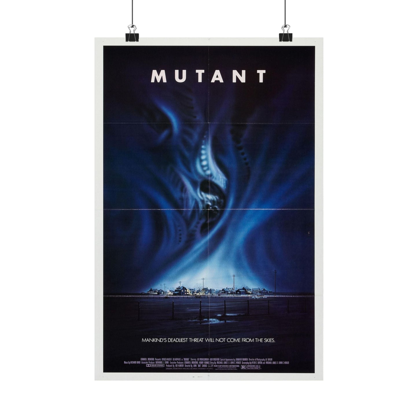 MUTANT 1984 - Paper Movie Poster-12″ x 18″-The Sticker Space