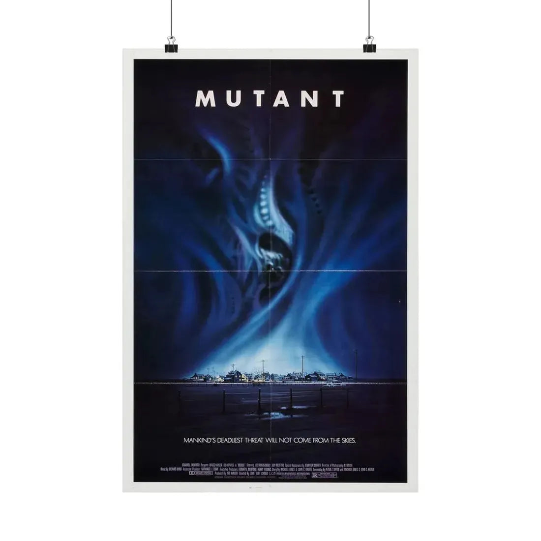 MUTANT 1984 - Paper Movie Poster - The Sticker Space