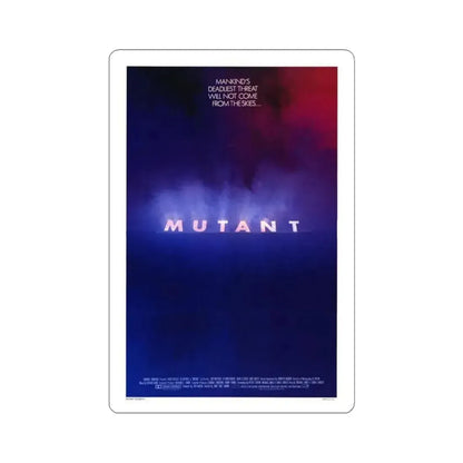 MUTANT (2) 1984 Movie Poster - STICKER Vinyl Kiss-Cut Decal 4 Inch White - The Sticker Space