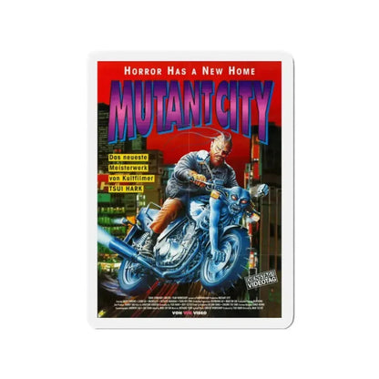 MUTANT CITY (WICKED CITY) 1992 Movie Poster - Refrigerator Magnet 2 Inch Die-Cut - The Sticker Space