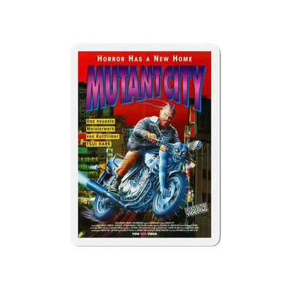 MUTANT CITY (WICKED CITY) 1992 Movie Poster - Refrigerator Magnet 3 Inch Die-Cut - The Sticker Space