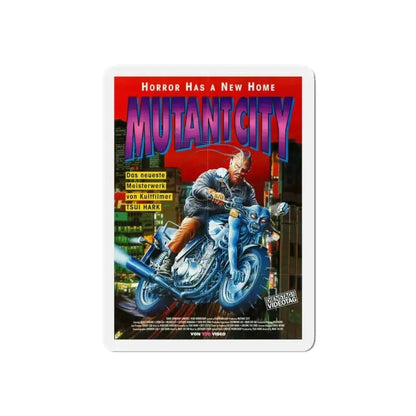 MUTANT CITY (WICKED CITY) 1992 Movie Poster - Refrigerator Magnet 4 Inch Die-Cut - The Sticker Space
