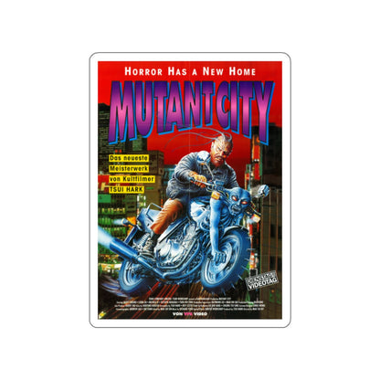 MUTANT CITY (WICKED CITY) 1992 Movie Poster STICKER Vinyl Die-Cut Decal-2 Inch-The Sticker Space