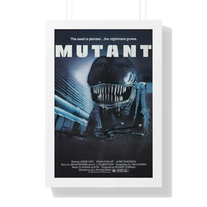 MUTANT (FORBIDDEN WORLD) 1982 - Framed Movie Poster 16″ x 24″ White - The Sticker Space