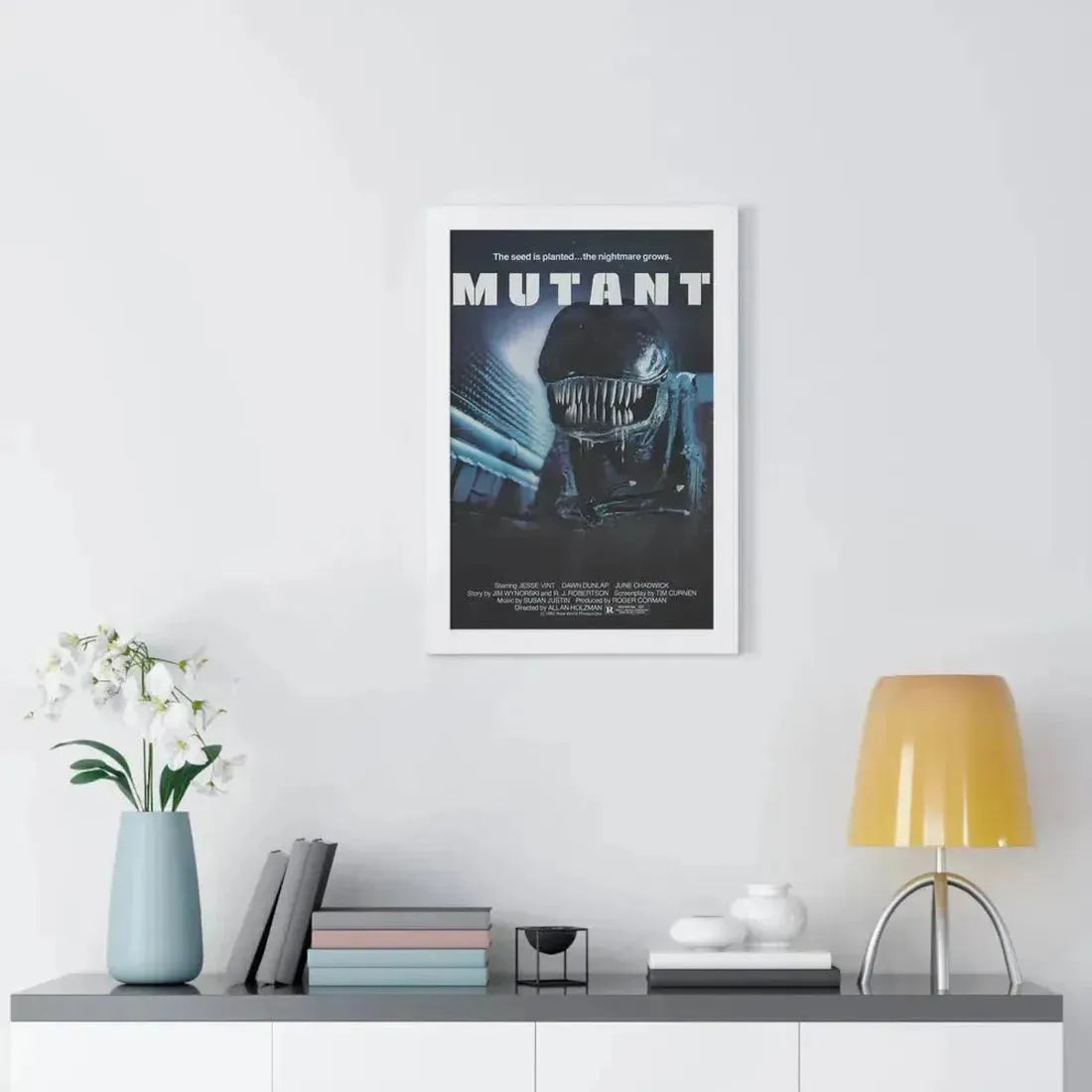 MUTANT (FORBIDDEN WORLD) 1982 - Framed Movie Poster - The Sticker Space