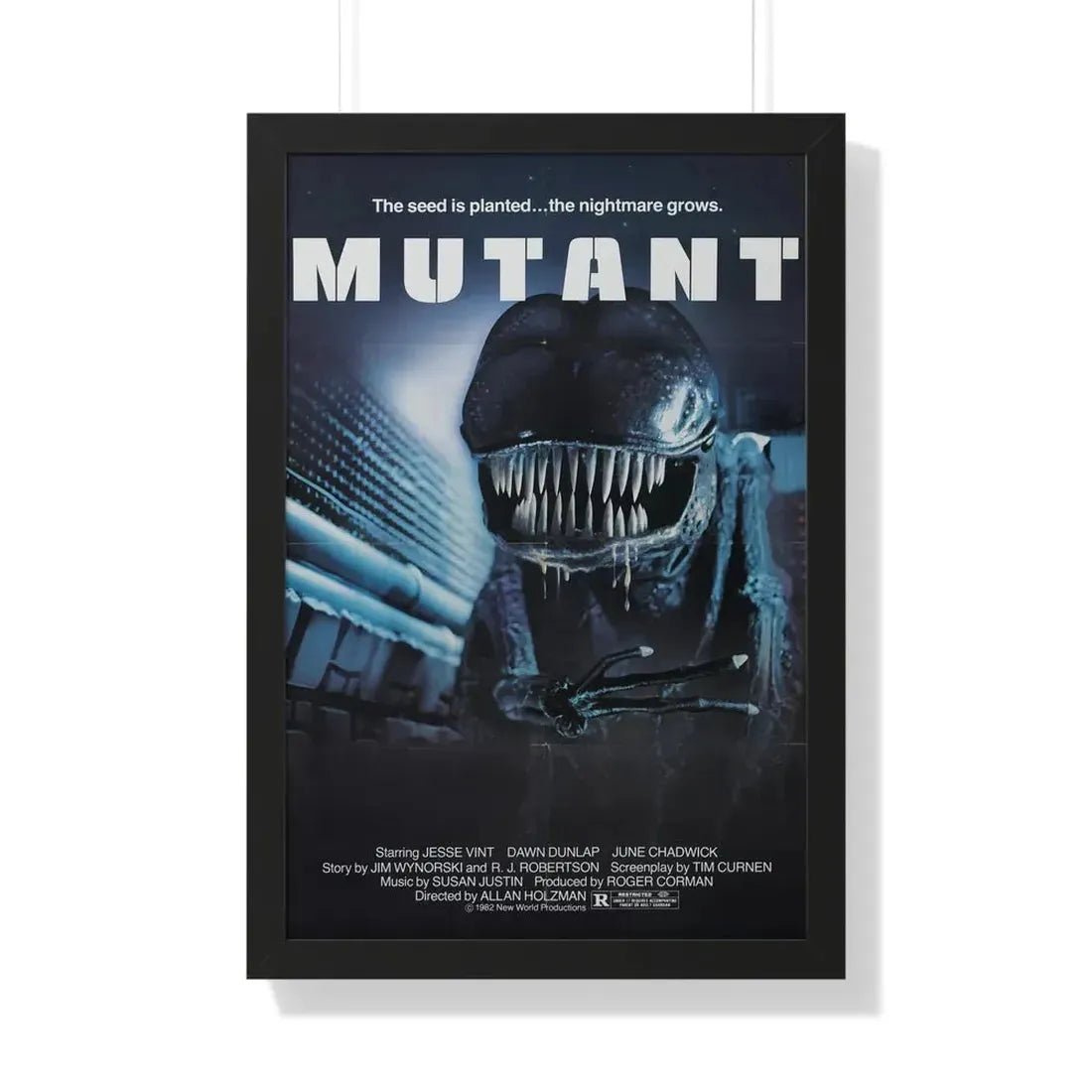 MUTANT (FORBIDDEN WORLD) 1982 - Framed Movie Poster - The Sticker Space