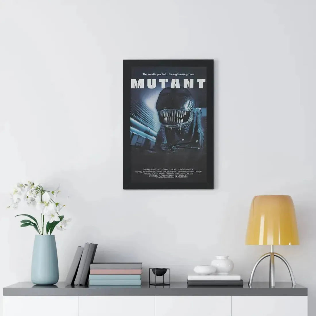 MUTANT (FORBIDDEN WORLD) 1982 - Framed Movie Poster - The Sticker Space