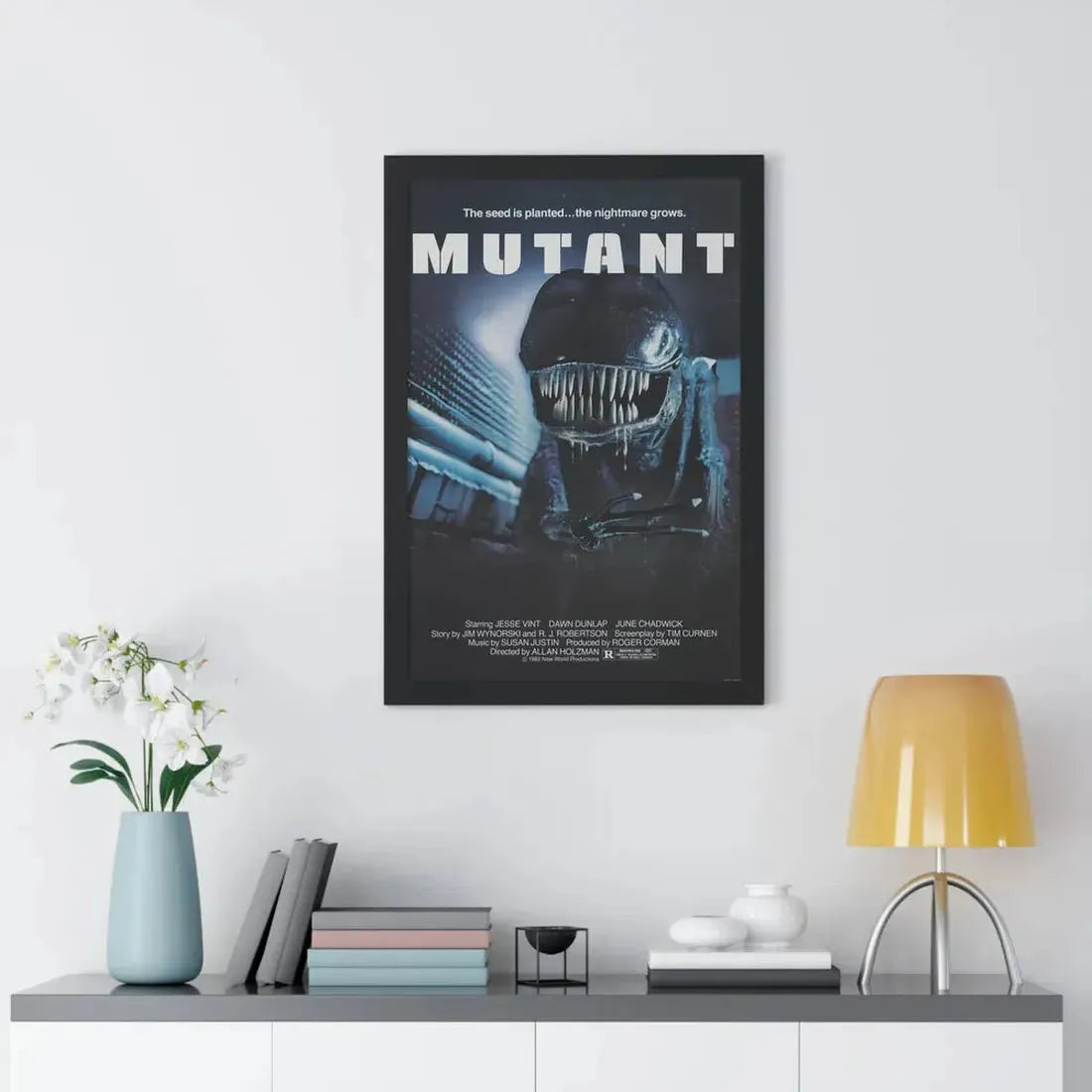MUTANT (FORBIDDEN WORLD) 1982 - Framed Movie Poster - The Sticker Space