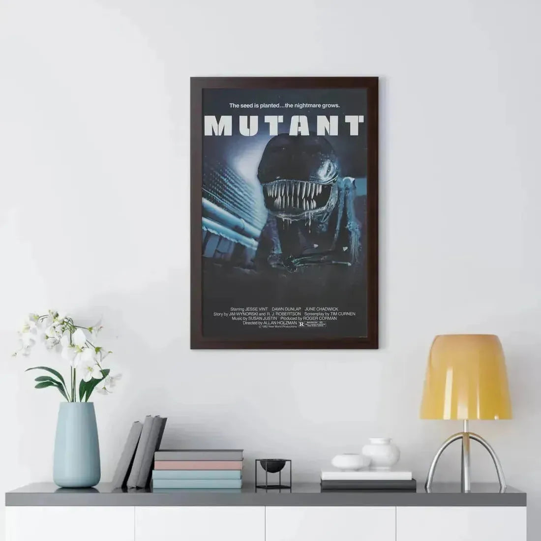 MUTANT (FORBIDDEN WORLD) 1982 - Framed Movie Poster - The Sticker Space