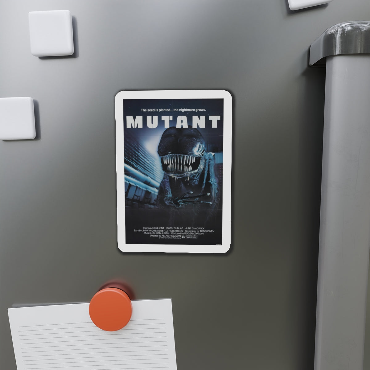 MUTANT (FORBIDDEN WORLD) 1982 Movie Poster - Refrigerator Magnet-The Sticker Space