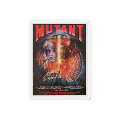 MUTANT (FORBIDDEN WORLD) FRENCH 1982 Movie Poster - Refrigerator Magnet-5" x 5"-The Sticker Space