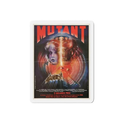 MUTANT (FORBIDDEN WORLD) FRENCH 1982 Movie Poster - Refrigerator Magnet - The Sticker Space
