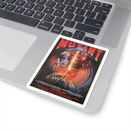 MUTANT (FORBIDDEN WORLD) FRENCH 1982 Movie Poster - STICKER Vinyl Kiss-Cut Decal - The Sticker Space