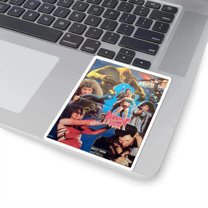 MUTANT WAR 1988 Movie Poster - STICKER Vinyl Kiss-Cut Decal - The Sticker Space