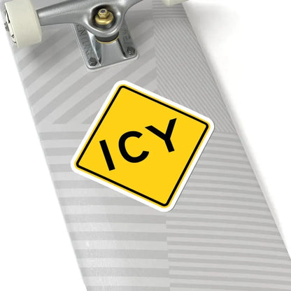 MUTCD-CA W43 (California) (Road Sign) STICKER Vinyl Kiss-Cut Decal - The Sticker Space