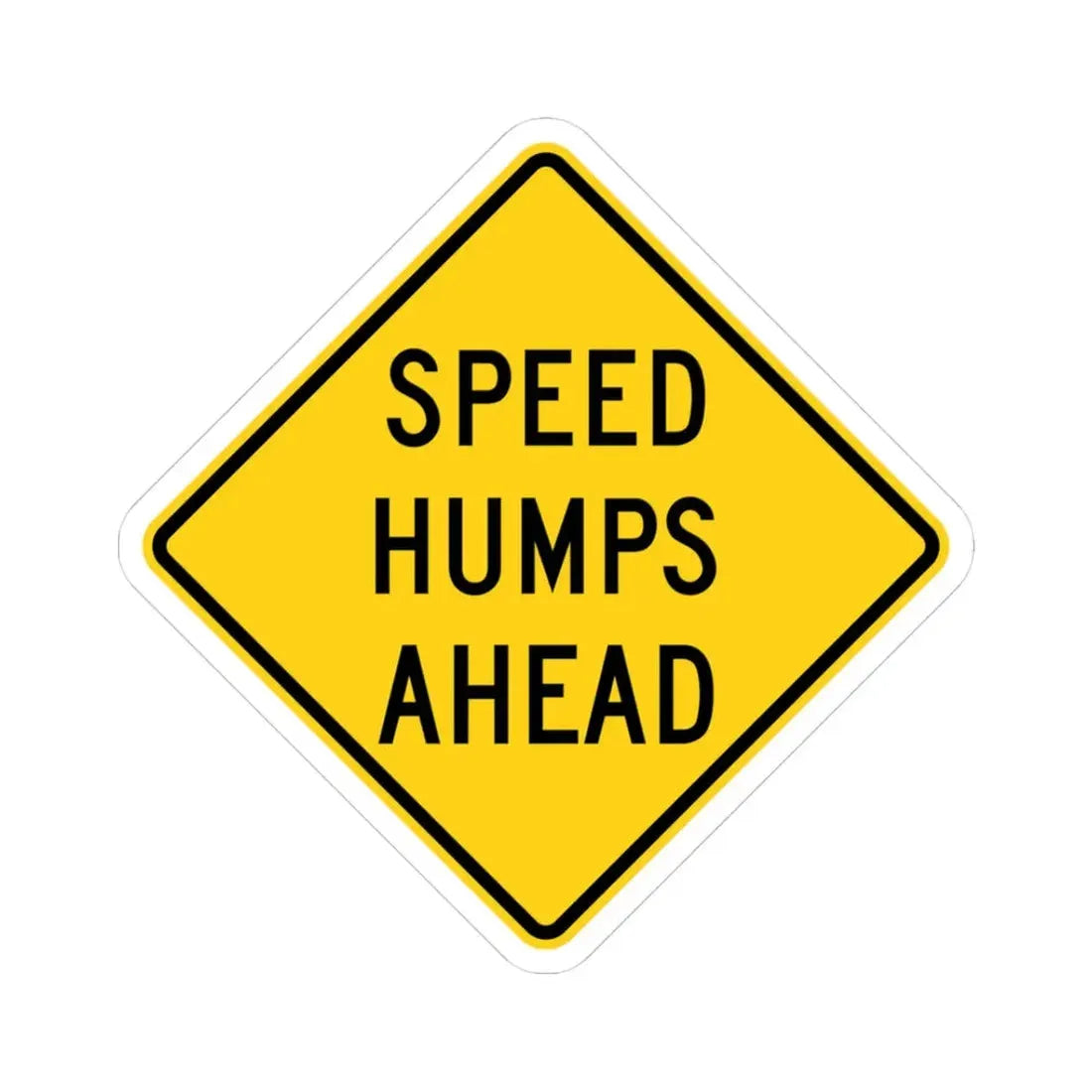 MUTCD-CA W84 (California) (Road Sign) STICKER Vinyl Kiss-Cut Decal 3 Inch White - The Sticker Space