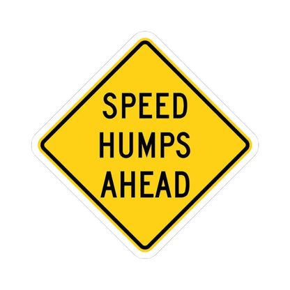 MUTCD-CA W84 (California) (Road Sign) STICKER Vinyl Kiss-Cut Decal 3 Inch White - The Sticker Space